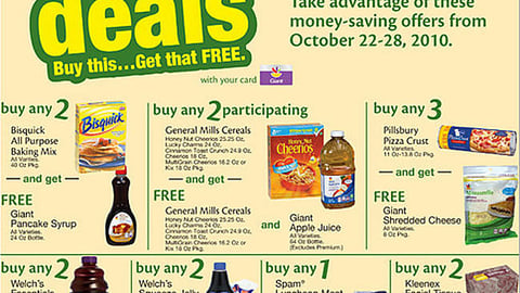 Giant-Landover 'Combo Deals' Feature