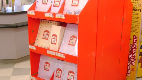 OfficeMax Holiday Pallet Display