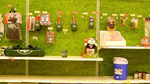 Target NFL Wall Display