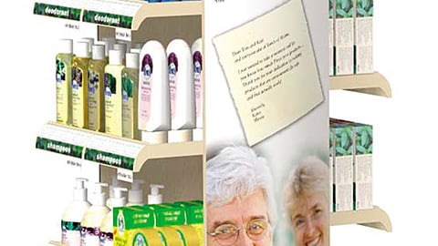 Tom's of Maine Natural Care Floorstand