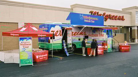 Walgreens Wellness Tour Vehicle