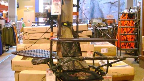Dick's Treestand Display