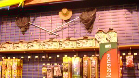 Dick's Fishing Wall Display