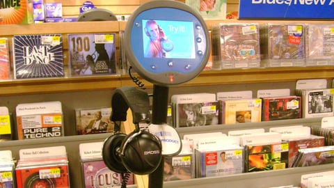 f.y.e. Sampling Kiosk