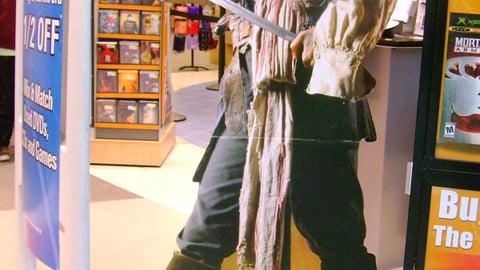 'Pirates of the Caribbean' Standee