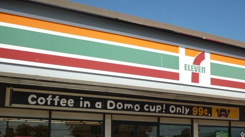 7-Eleven Domo Outdoor Banner