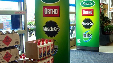 Scotts Security Pedestal Advertising