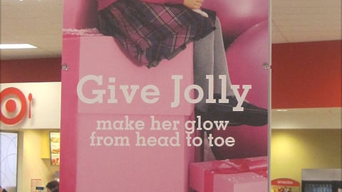 Target 'Give Jolly' Rack Header