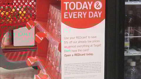 Target REDcard Side Panel