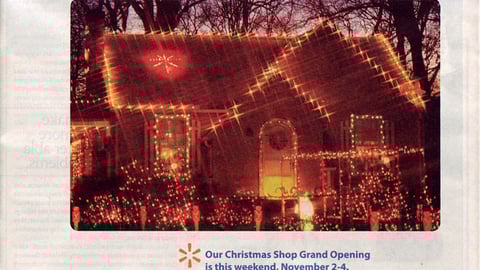 Wal-Mart Christmas Shop Ad