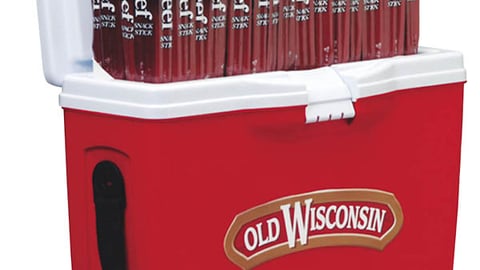 Old Wisconsin Cooler Display
