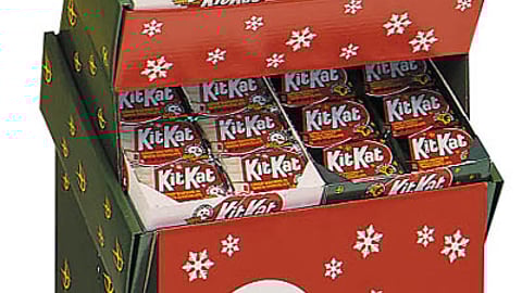 Kit Kat Holiday Editions Floorstand