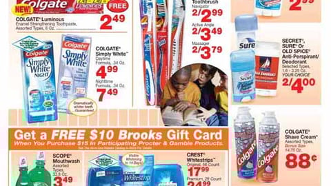 Eckerd/Brooks P&G Feature