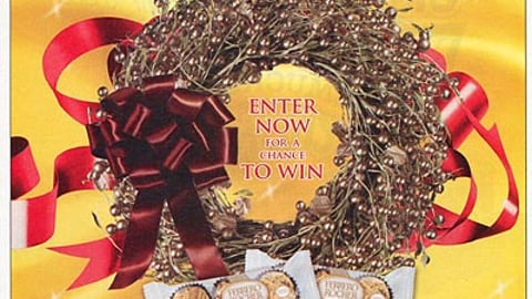 Ferrero Rocher Holiday Sweeps FSI