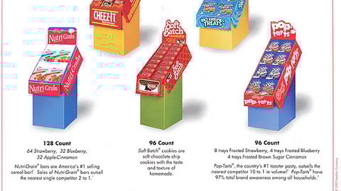 Kellogg's 2004 Snack, Cereal Shippers