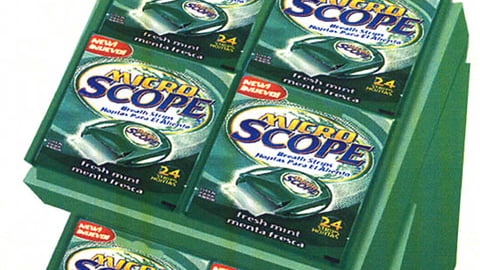 P&G MicroScope Countertop Display