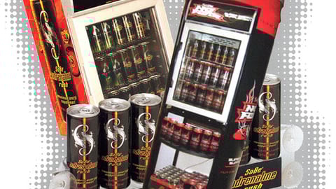 SoBe 2004 Cooler Displays