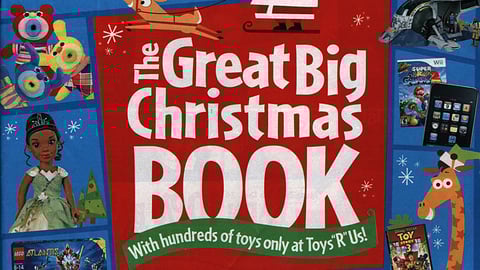 Toys "R" Us 'Great Big Christmas Book' Cover