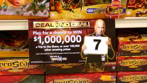 Toys "R" Us 'Deal' Shelf Sign