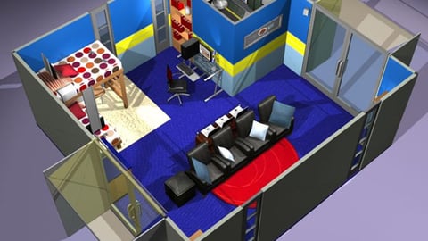 Best Buy 'Ultimate Dorm Room' Schematic
