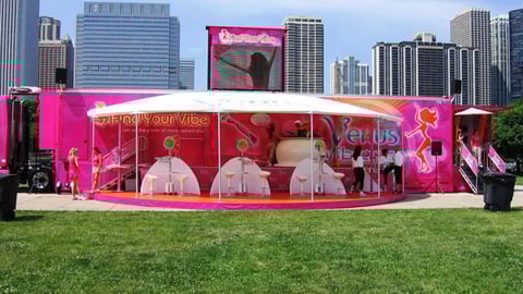 Gillette Venus Event Footprint