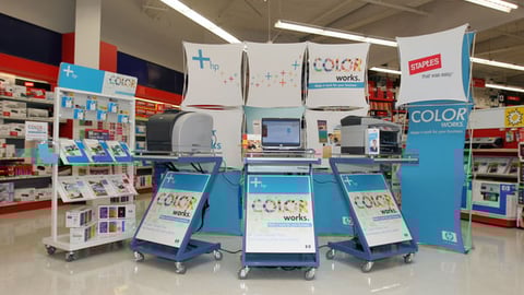 HP ColorWorks Tour Demo Station