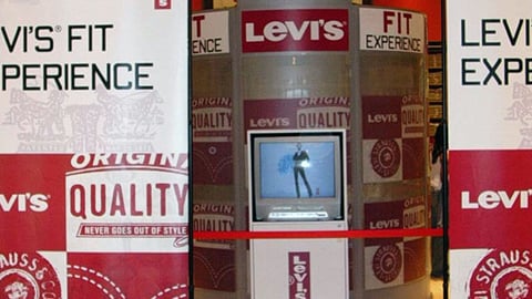 Levi's Fit Experience Signage