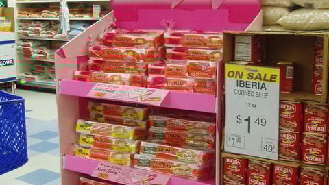 Thomas' Cause Marketing Floorstand