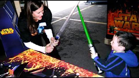 Wal-Mart 'Star Wars' Event Attendees