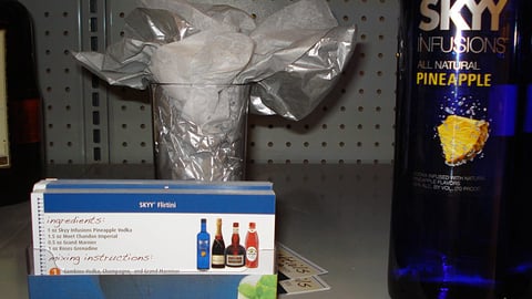 Cocktails 1-2-3 Recipe Card Dispenser