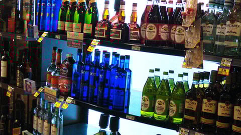 Jewel-Osco Cocktails In-line Display