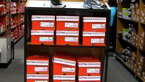 Kohl's Fila Sport Footwear Endcap