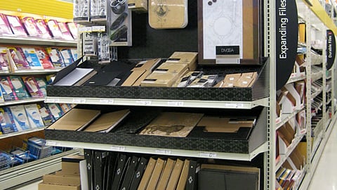 OfficeMax Naturally Exotic Endcap