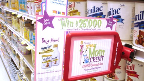 Similac Shelf Talker