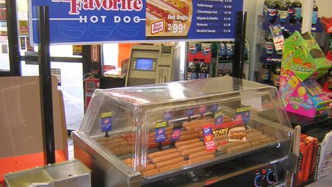 Oscar Mayer Hot Dog Kiosk