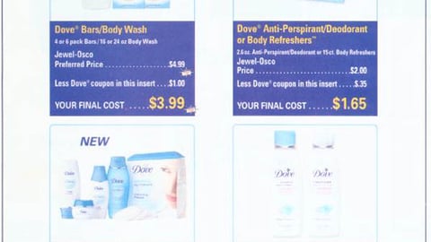 Dove/Jewel-Osco Co-Equity FSI