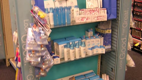CVS Dove Endcap
