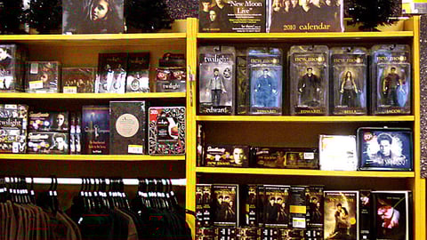 Borders Ink 'New Moon' Display