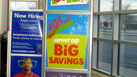 Toys "R" Us Holiday Stanchion