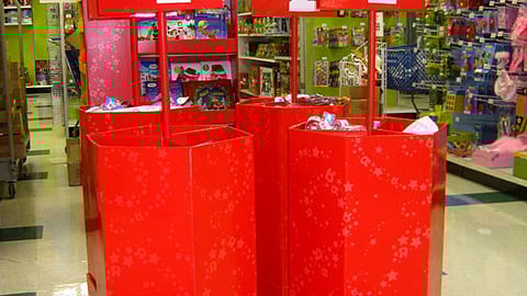 Toys "R" Us Holiday Dump Bins