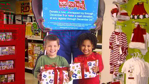 Toys "R" Us Toys for Tots Standee