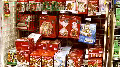 Michaels Gingerbread Holiday Floorstand