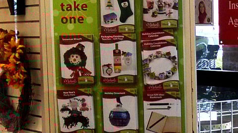 Michaels Holiday Stanchion