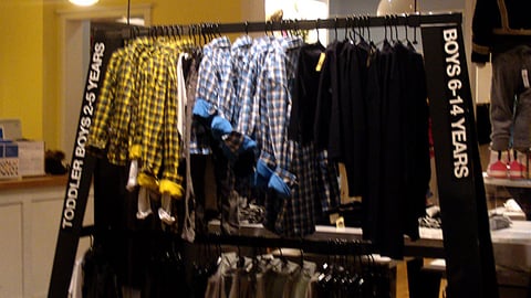 BabyGap Stella McCartney Apparel Fixture