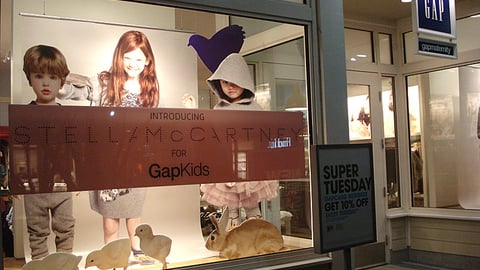 GapKids Stella McCartney Window Display