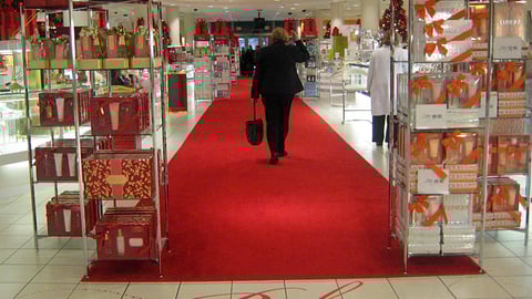 Macy's Cosmetics Department Holiday Merchandising 
