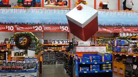 The Home Depot Holiday Merchandising