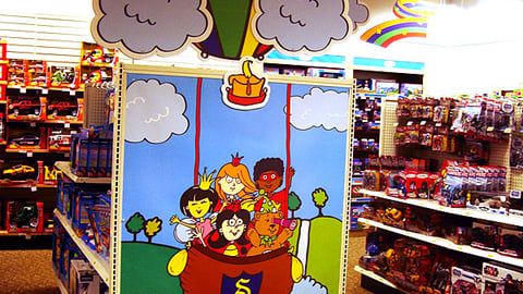 Sears Toy Shop Thomas Train Endcap