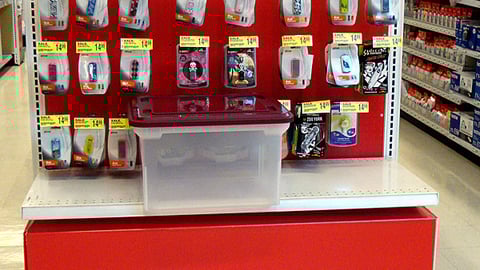 Office Depot Flash Drive Holiday Endcap