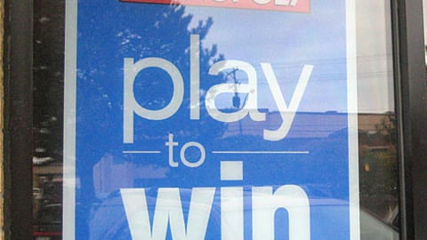 McDonald's Monopoly Window Cling